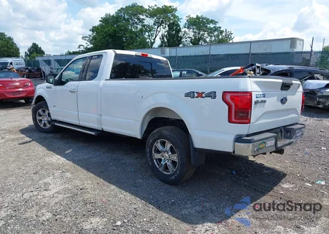 2017 Ford F150 Super Cab из США, поврежденный, VIN 1FTFX1EG4HKC01806